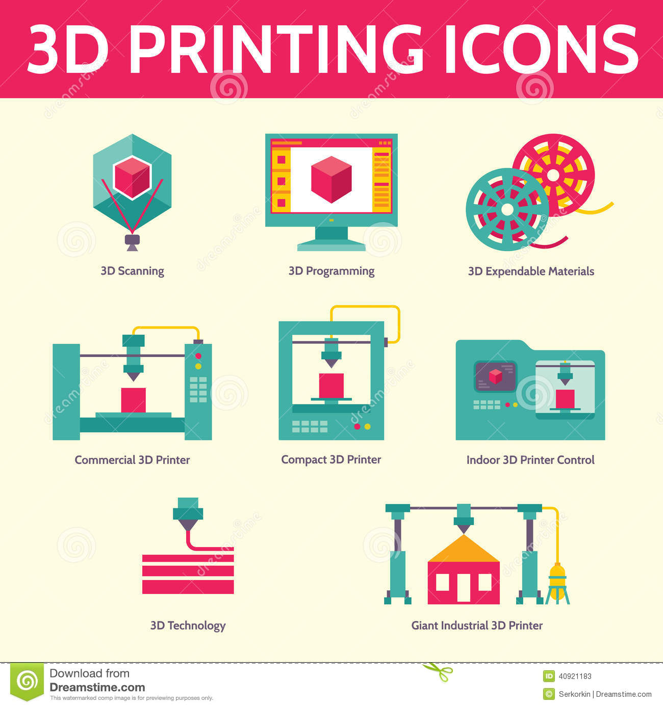 3D Printing Icon