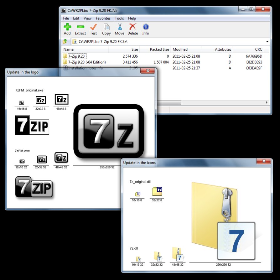 7-Zip Icon Replacement