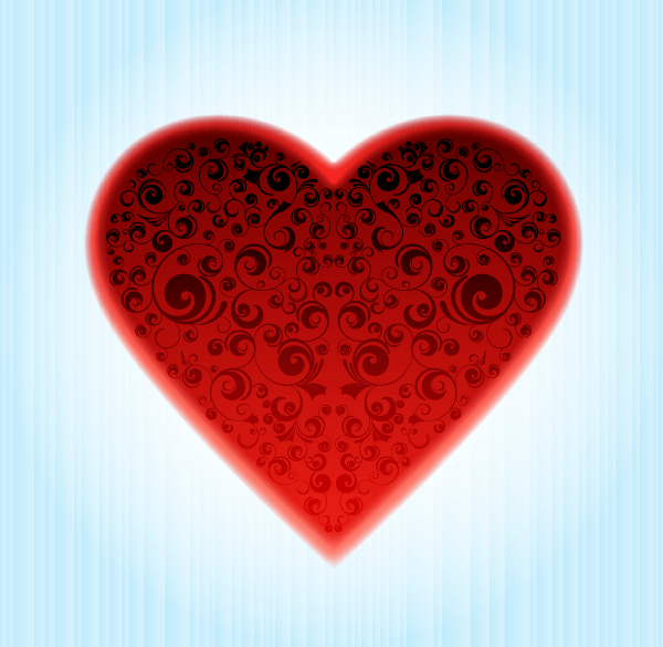 Abstract Heart Vector Designs