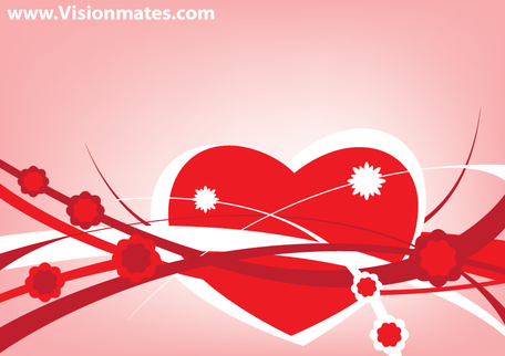 Abstract Heart Vector