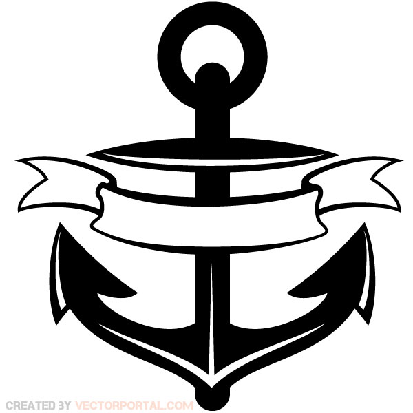 19 Anchor Vector Ribbons Images