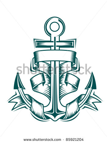 Anchor with Banner