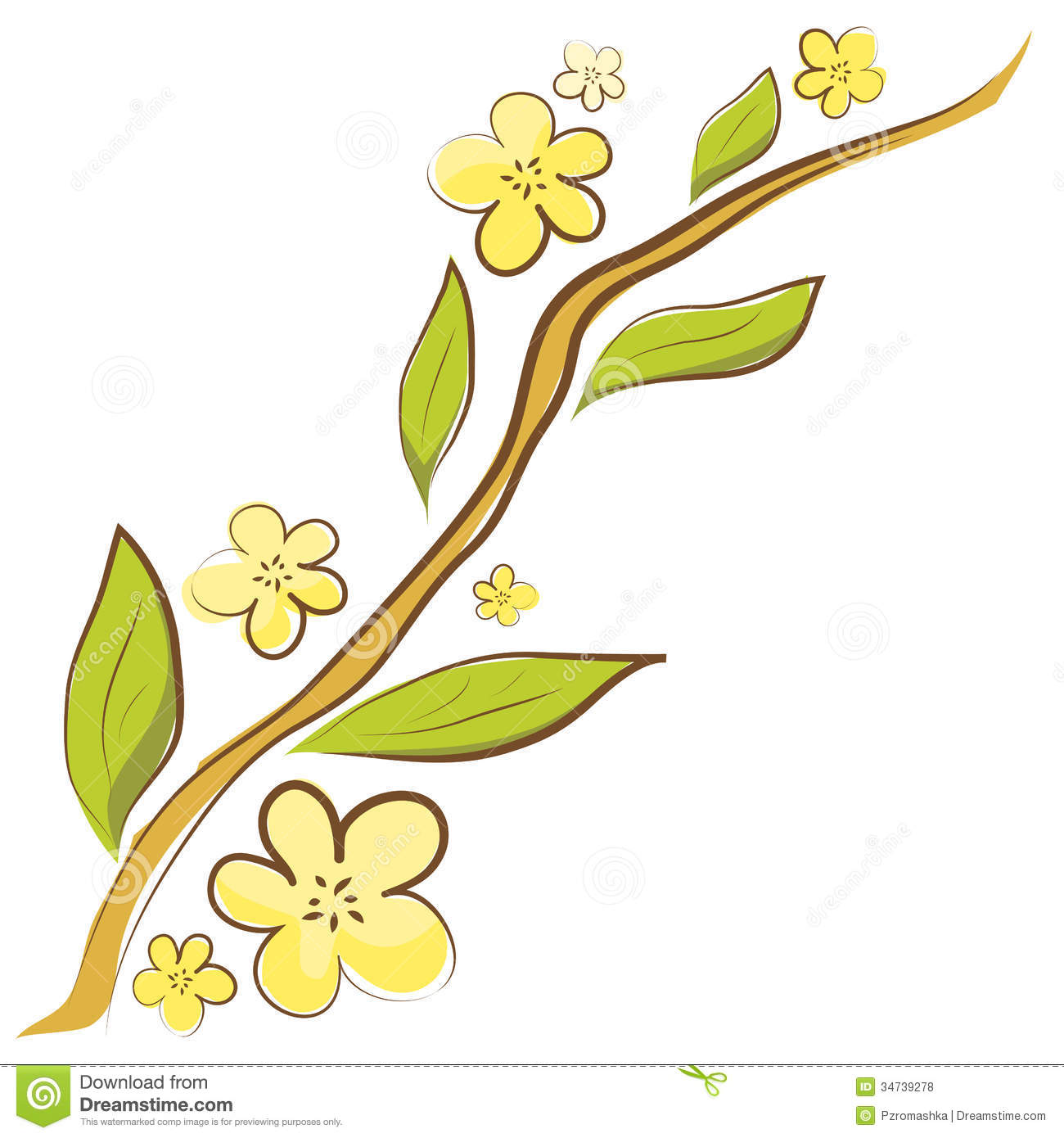 clip art of apple blossom - photo #34