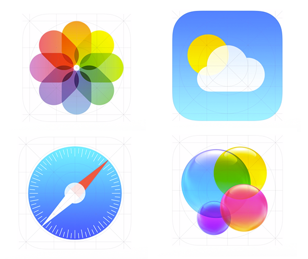 Apple Game Center App Icon Ios7