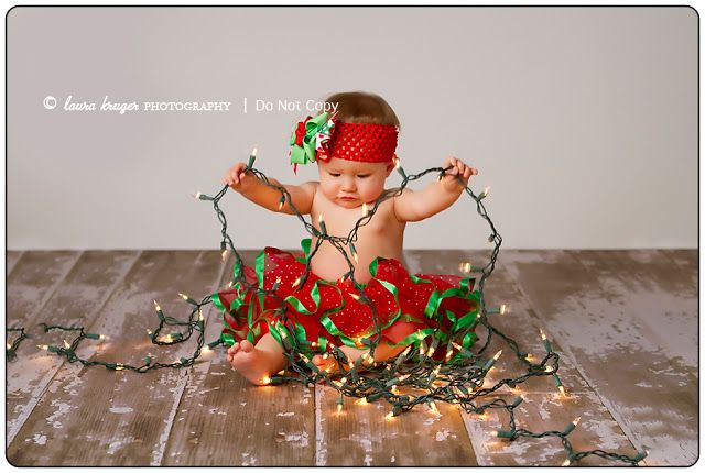 Baby First Christmas Photo Shoot
