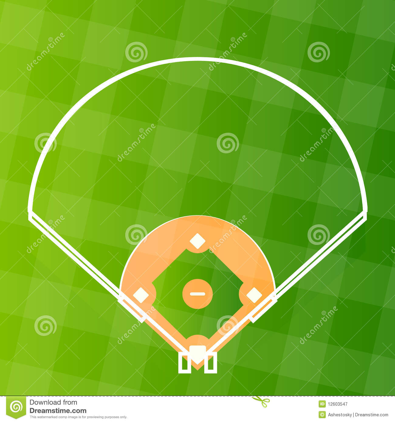 Baseball Diamond Clip Art