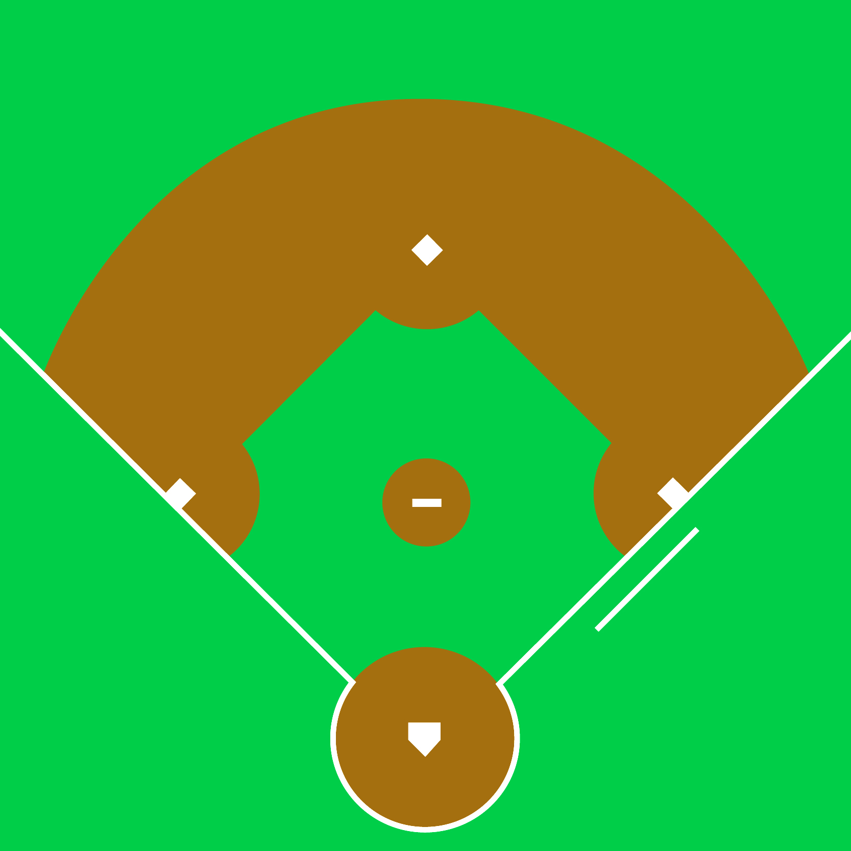 Baseball Diamond Vector Baseball Diamond Vector