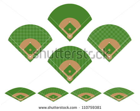 Baseball Field Illustration