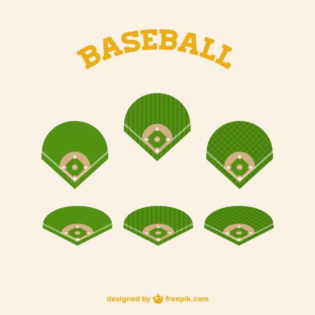 Baseball Field Vector Graphics