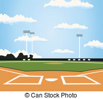 Baseball Field Vector