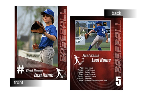 baseball trading cards template free