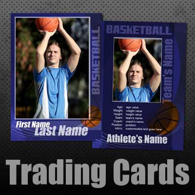 Basketball Trading Card Template
