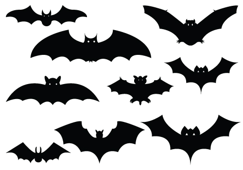 Bat Silhouette Vector