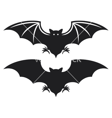 Bat Silhouette Vector