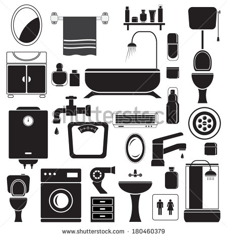 Bathroom Icon Vector Illustration