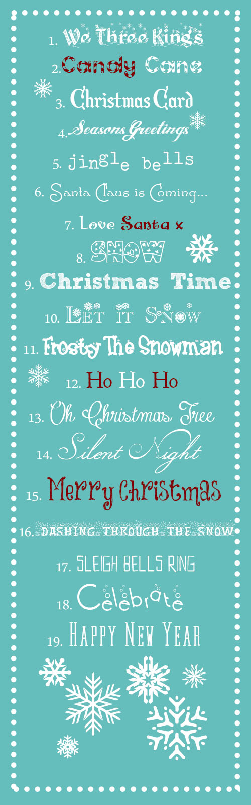 Best Christmas Fonts Free