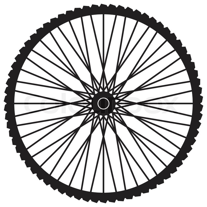 Bicycle Wheel Vector