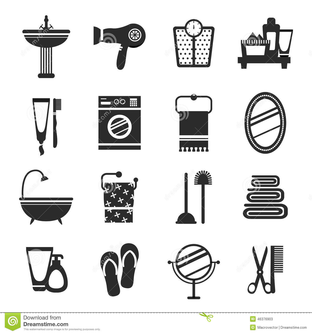 Black and White Icon Sets