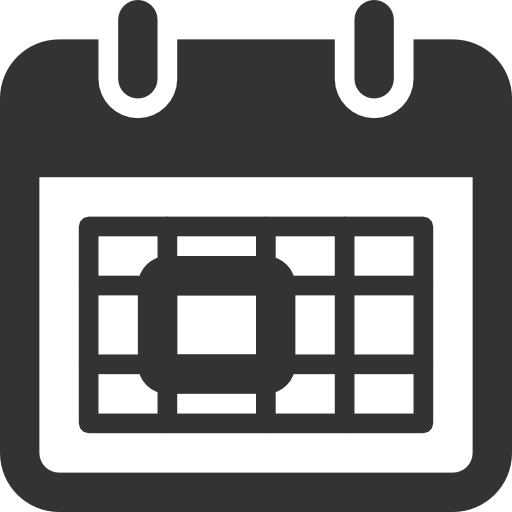 11 Calendar Icon Black Images