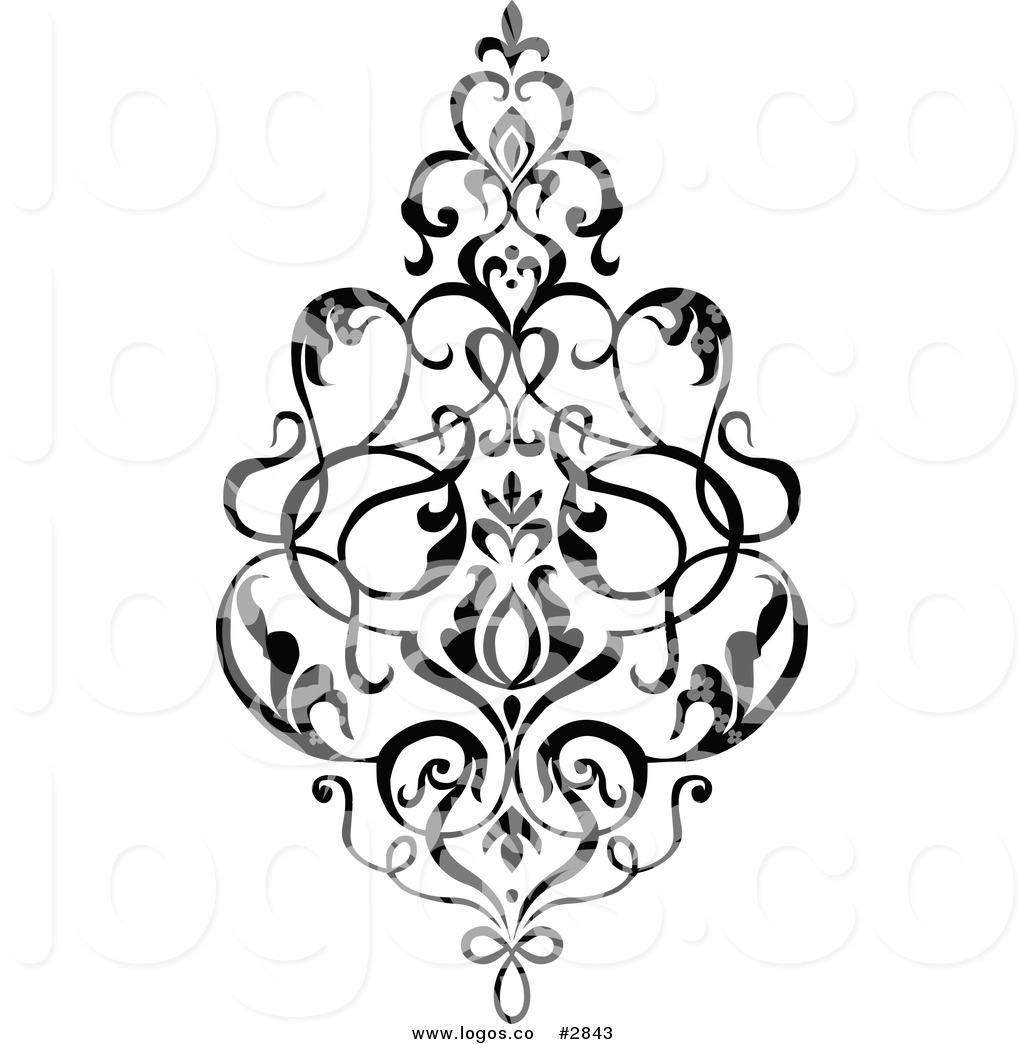 damask clip art free download - photo #18