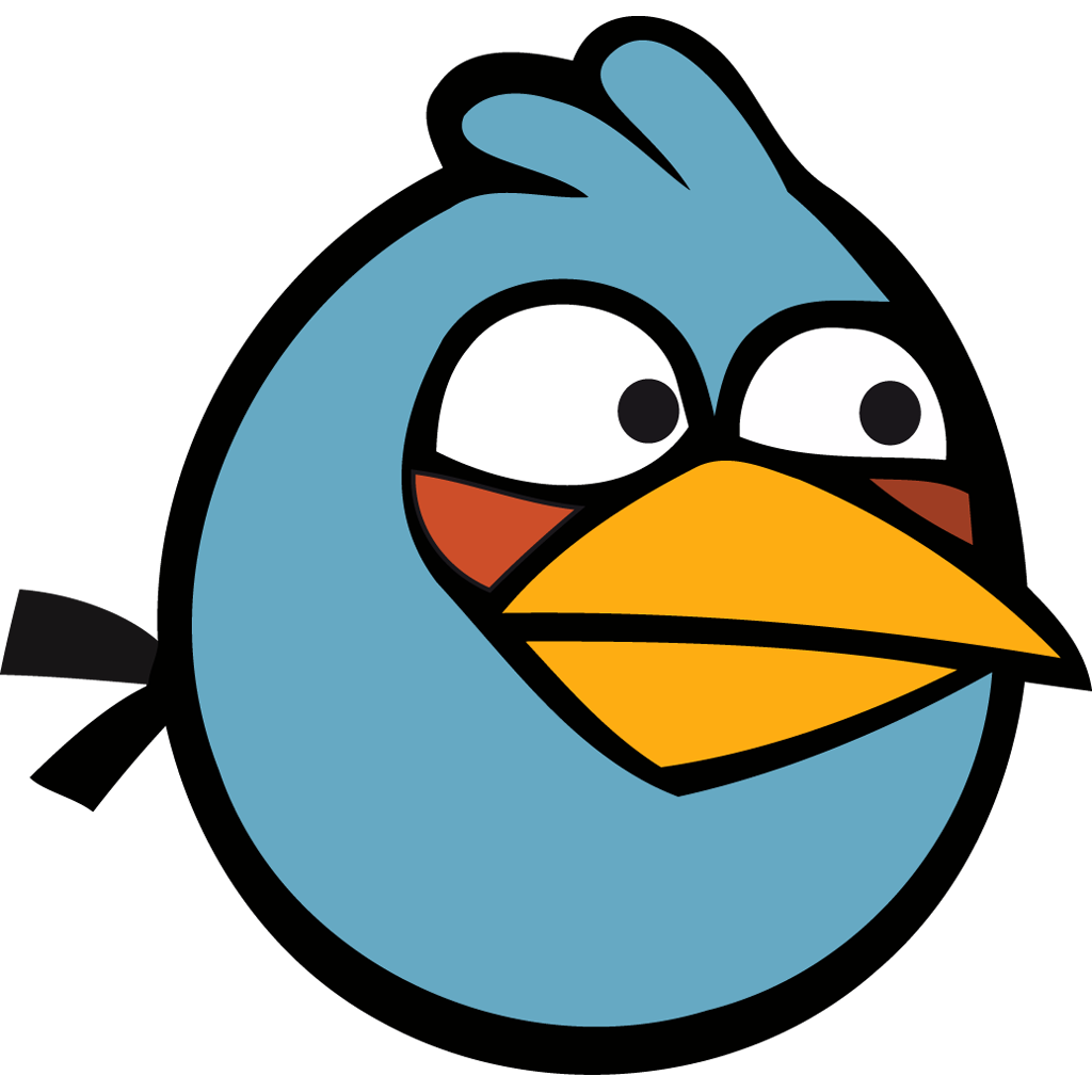 Blue Angry Bird Blue Angry Bird