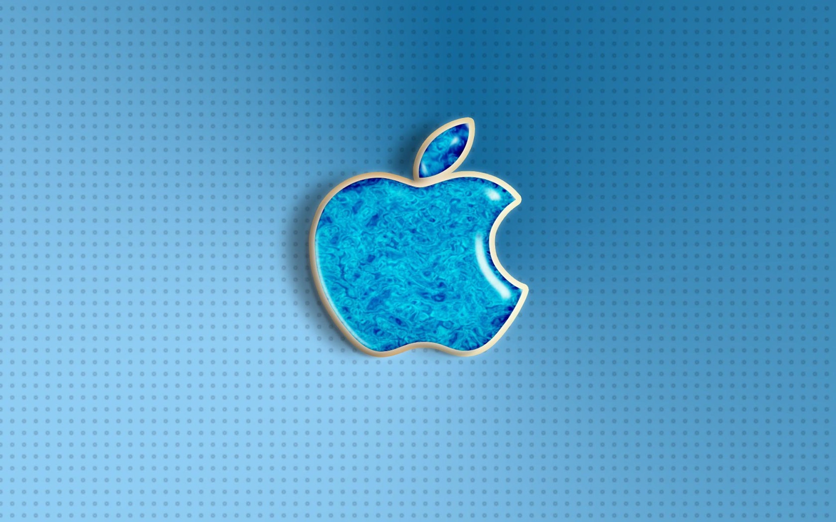 Blue Apple Logo Desktop