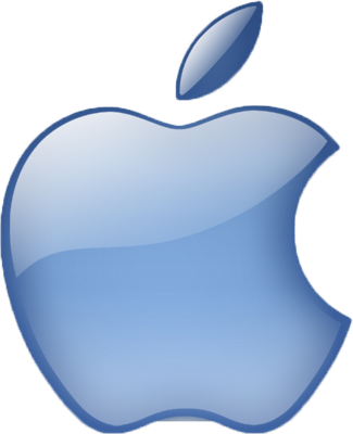 Blue Apple Logo