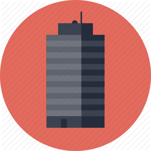 Building Business Flat Icons