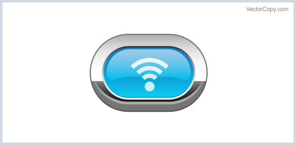 Button Glass Vector Icon Button Glass Vector Icon