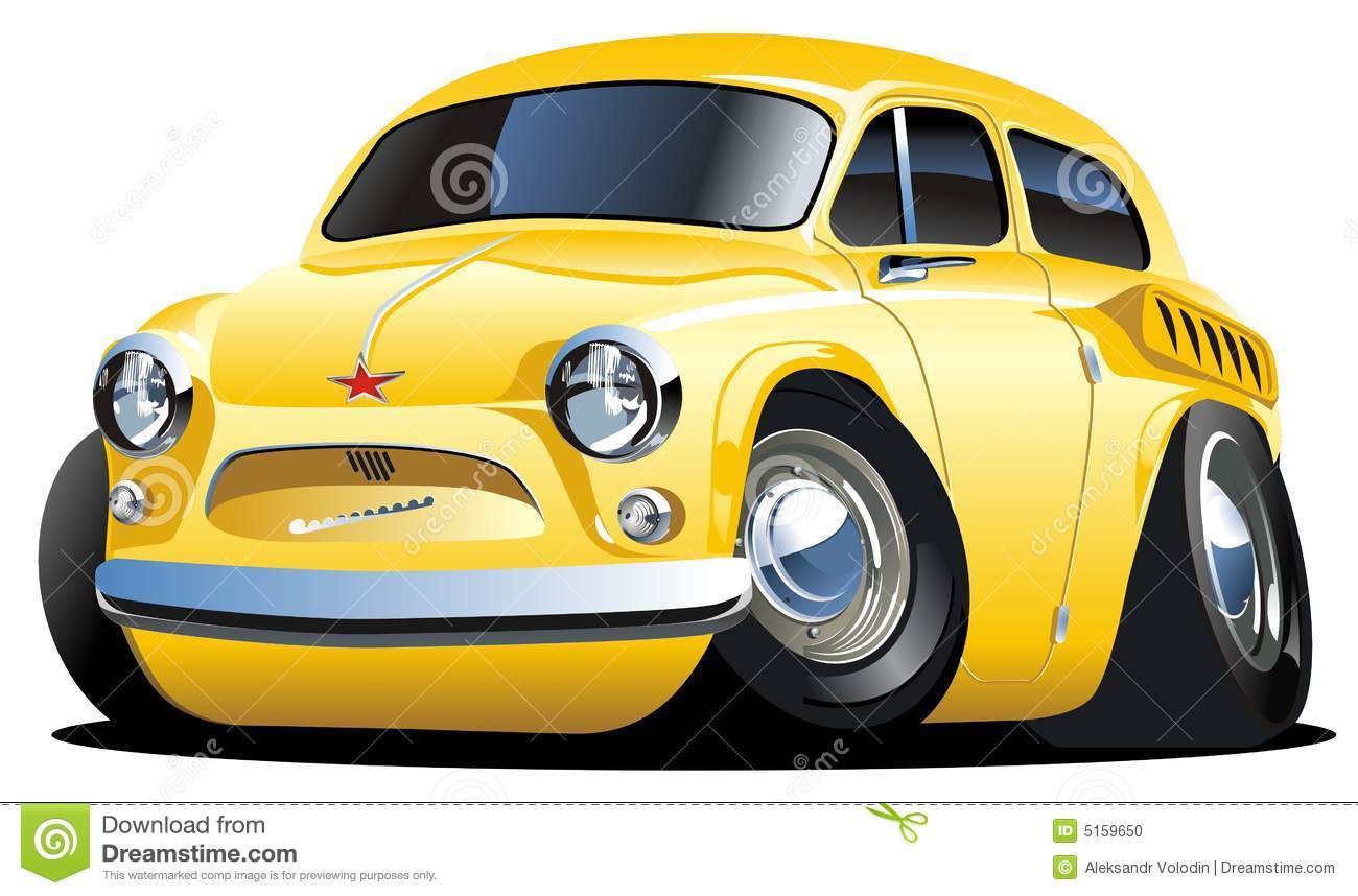 Cartoon Classic Cars