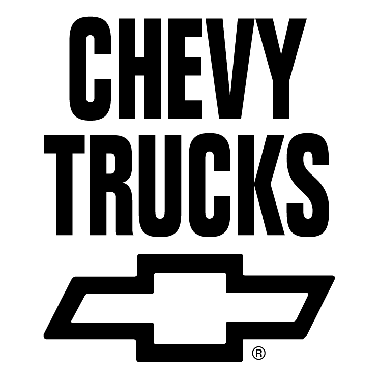 Chevy Truck Logo Silhouette