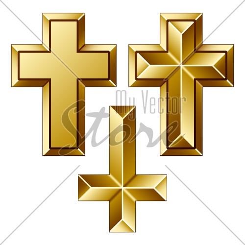 Christian Cross Vector