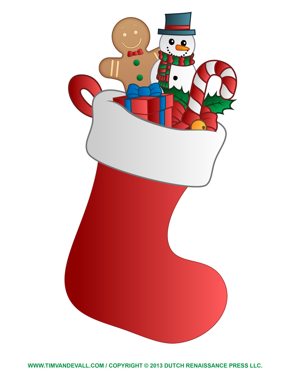 Christmas Stocking Clip Art