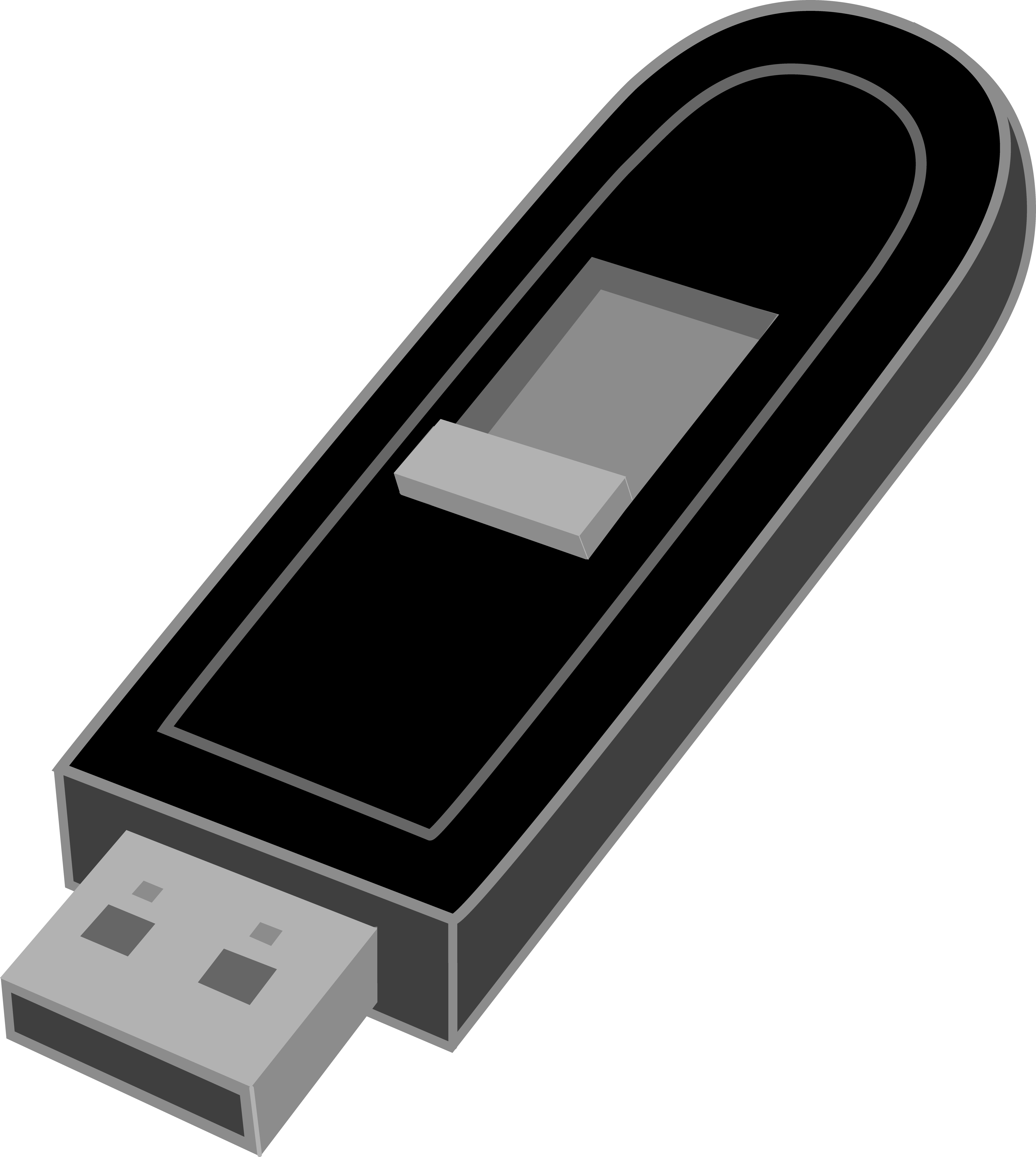 Computer Flashdrive Clip Art