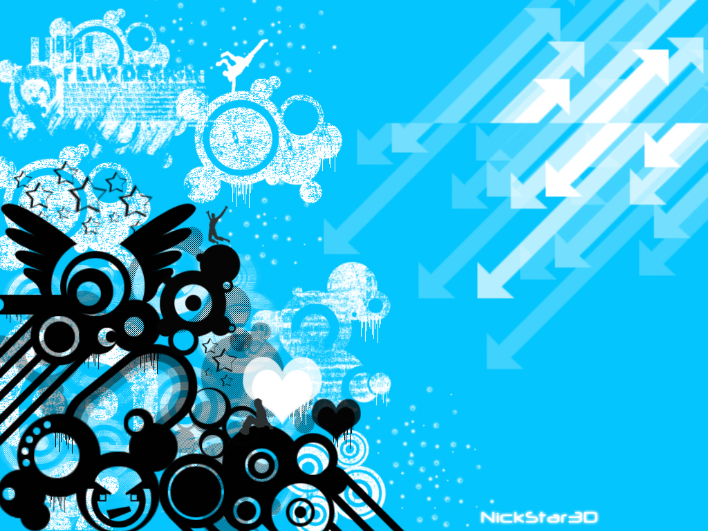 Cool Blue Backgrounds Vector
