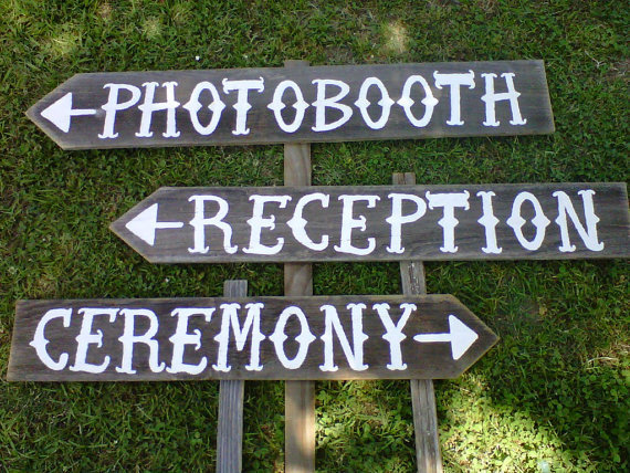 Country Wedding Sign