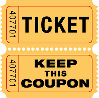 Coupon Ticket Template