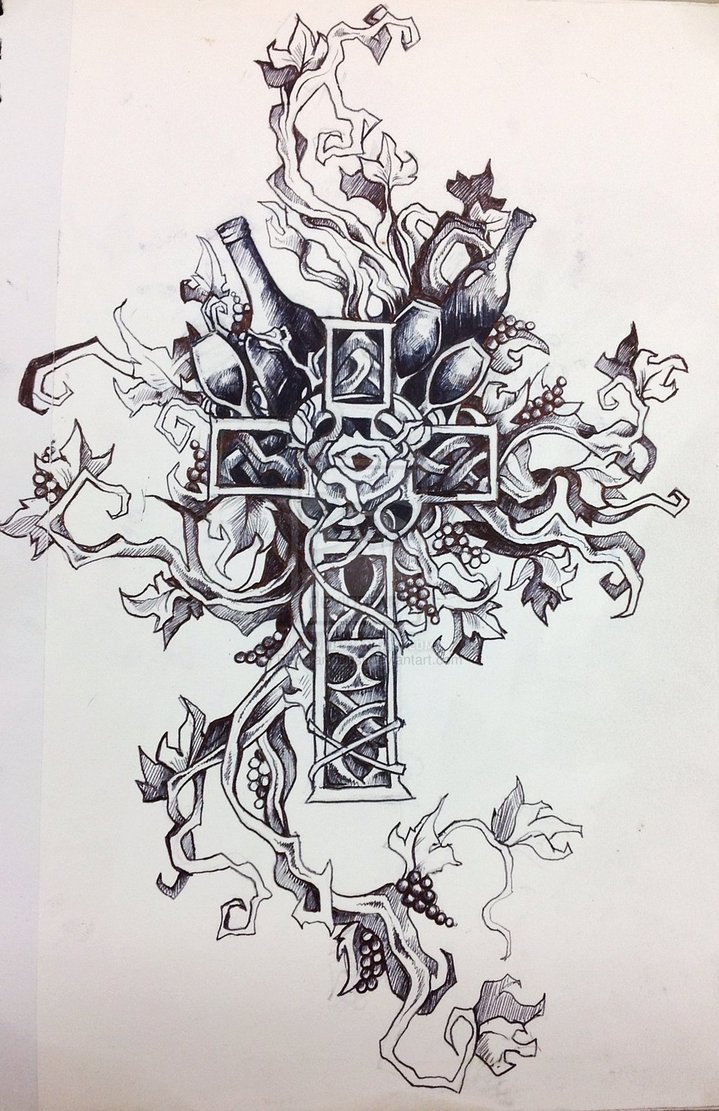 Cross Tattoo Designs Drawings