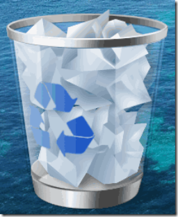 Desktop Recycle Bin Icon Missing