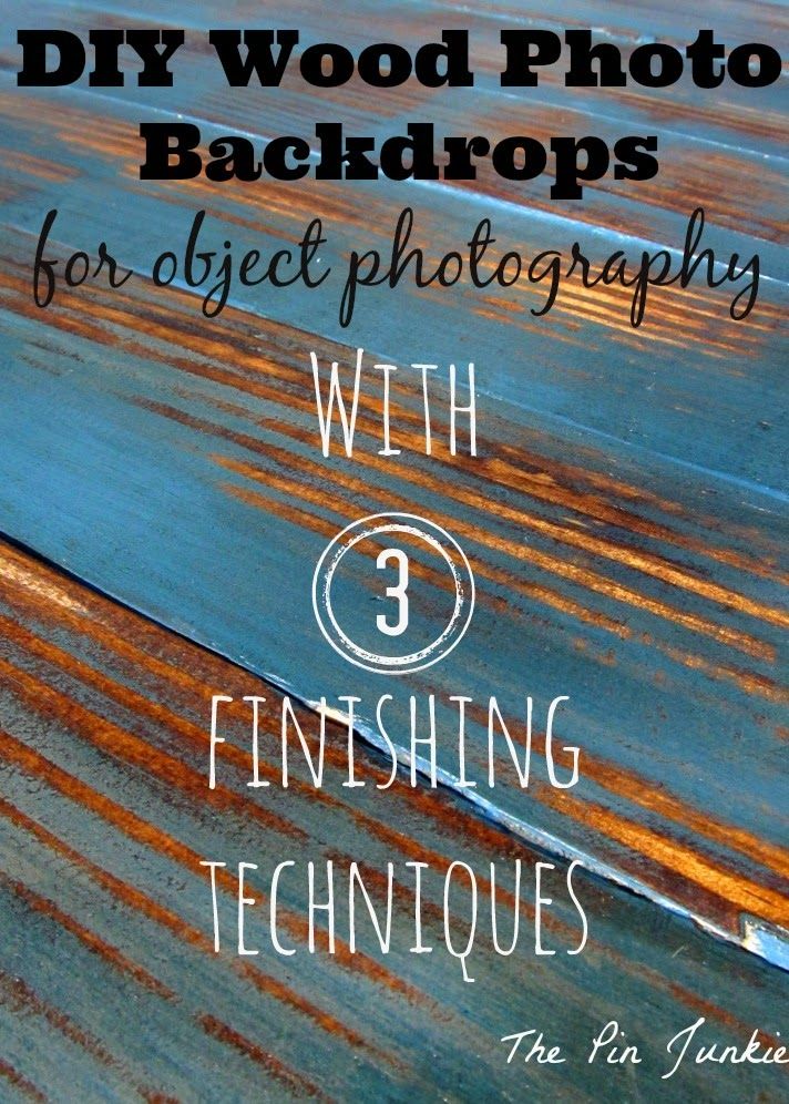 DIY Wood Backdrop Photography