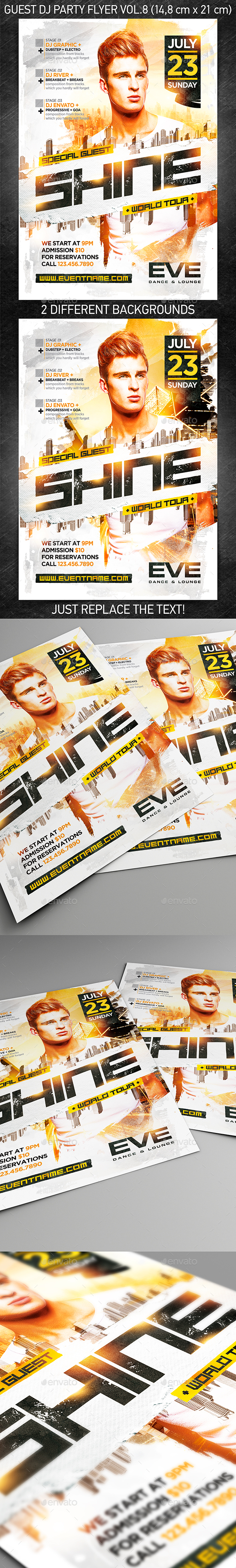 DJ Party Flyer Template