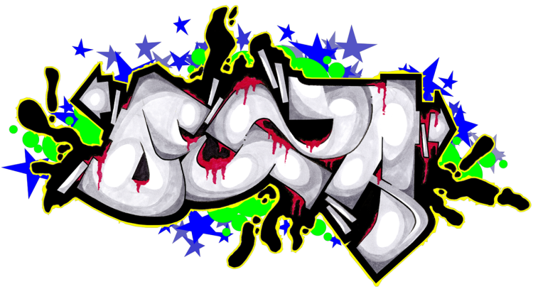 14 Grafiti Fonts Graphic Design Images