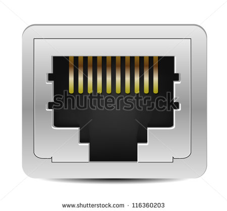 Ethernet Jack Icon