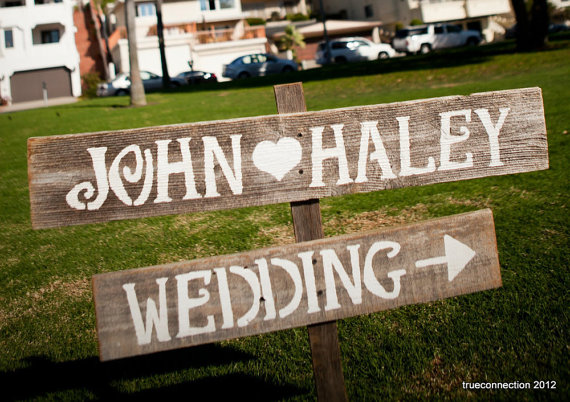 Etsy Rustic Wedding Signs Wood