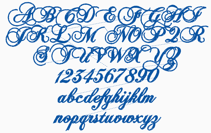 cursive fancy font generator