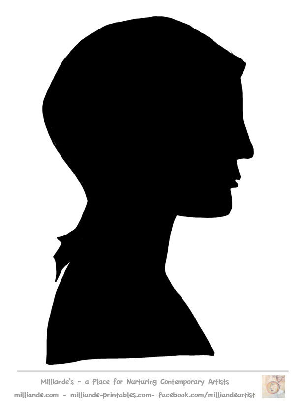 Female Face Silhouette