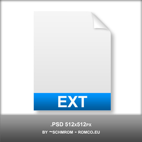 File Extension Desktop Icon
