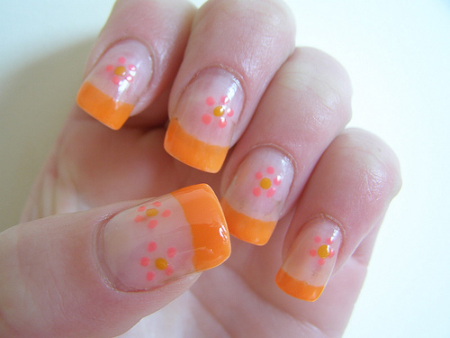 Flower Nail Art Design