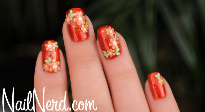 Flower Nail Art