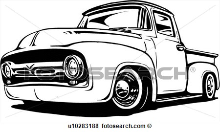 Ford Pickup Truck Clip Art